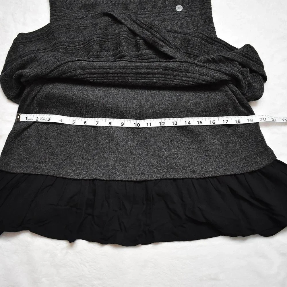 American Eagle Dress Knit Mini Sz M Pullover Minimalist Neutral Preppy - Picture 16 of 16